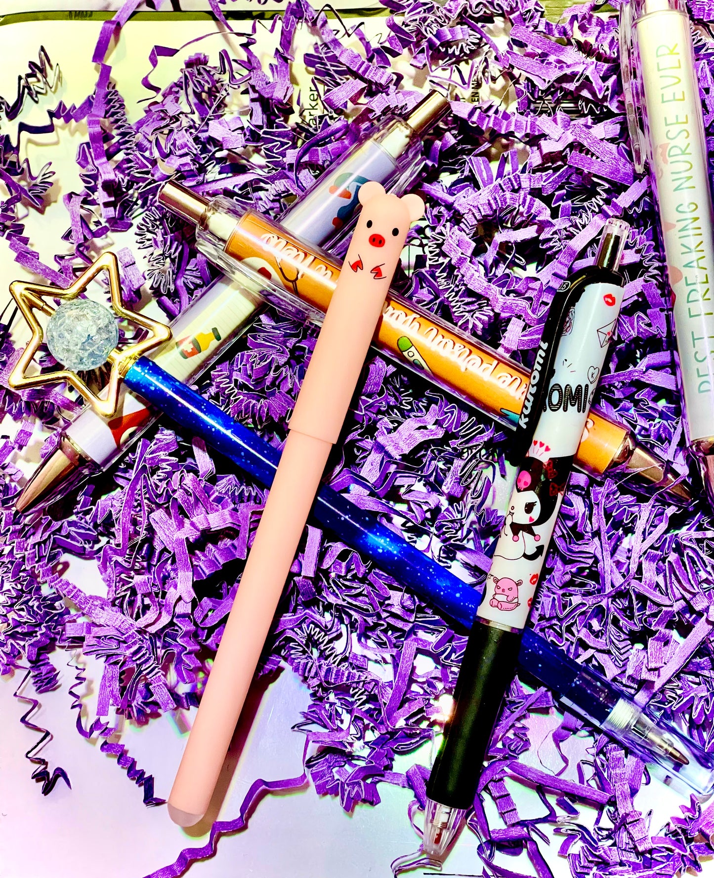 Mystery Pen Game - 5 pens